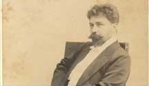 Artur Nikisch (1855-1922) – dirijor german, director al Gewandhausorchester Leipzig (1898)