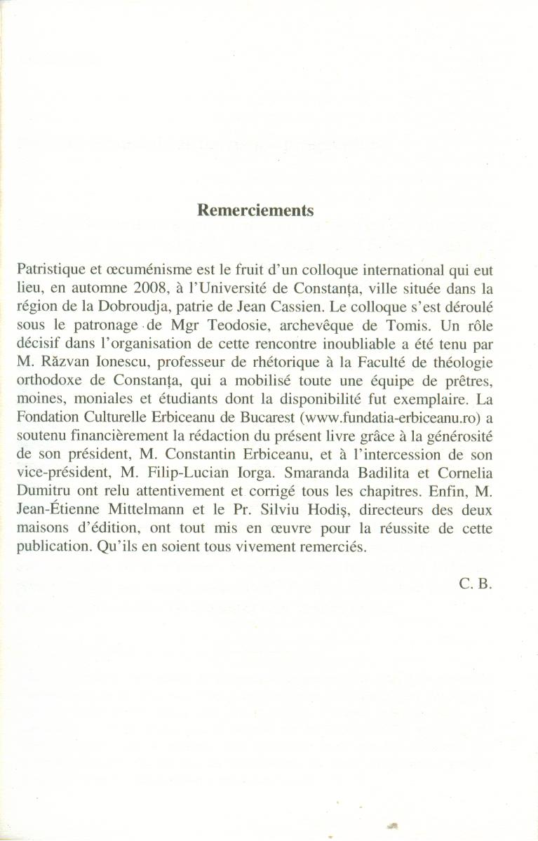Remerciements